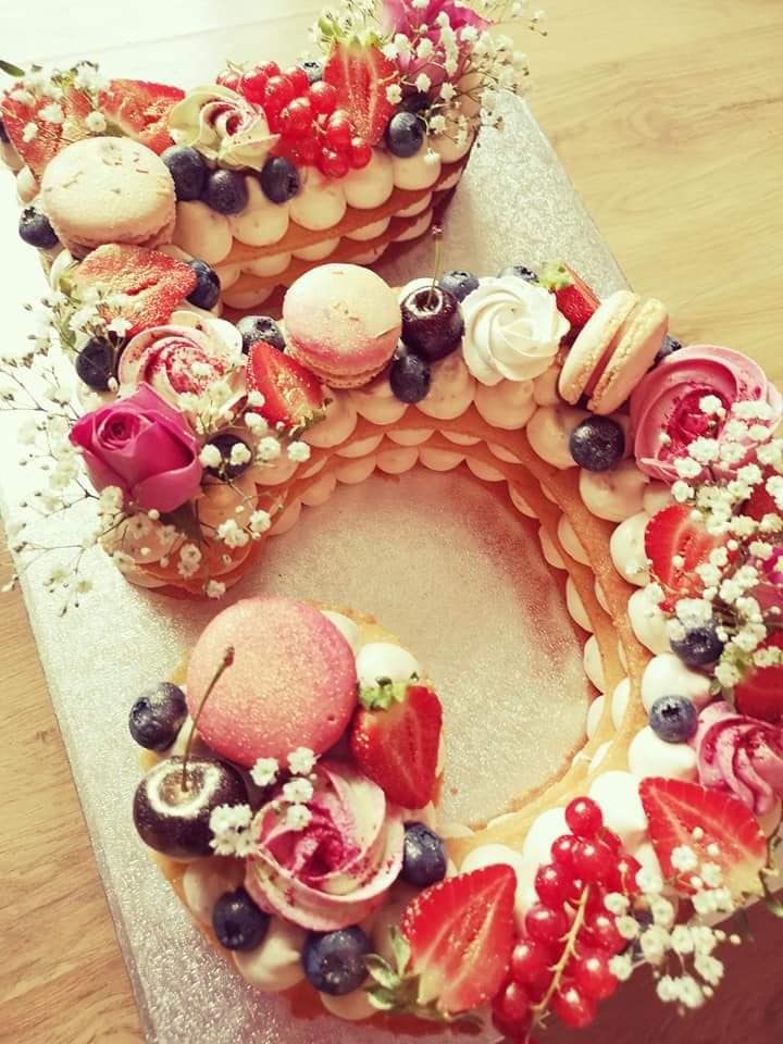 Number/Letter Cake