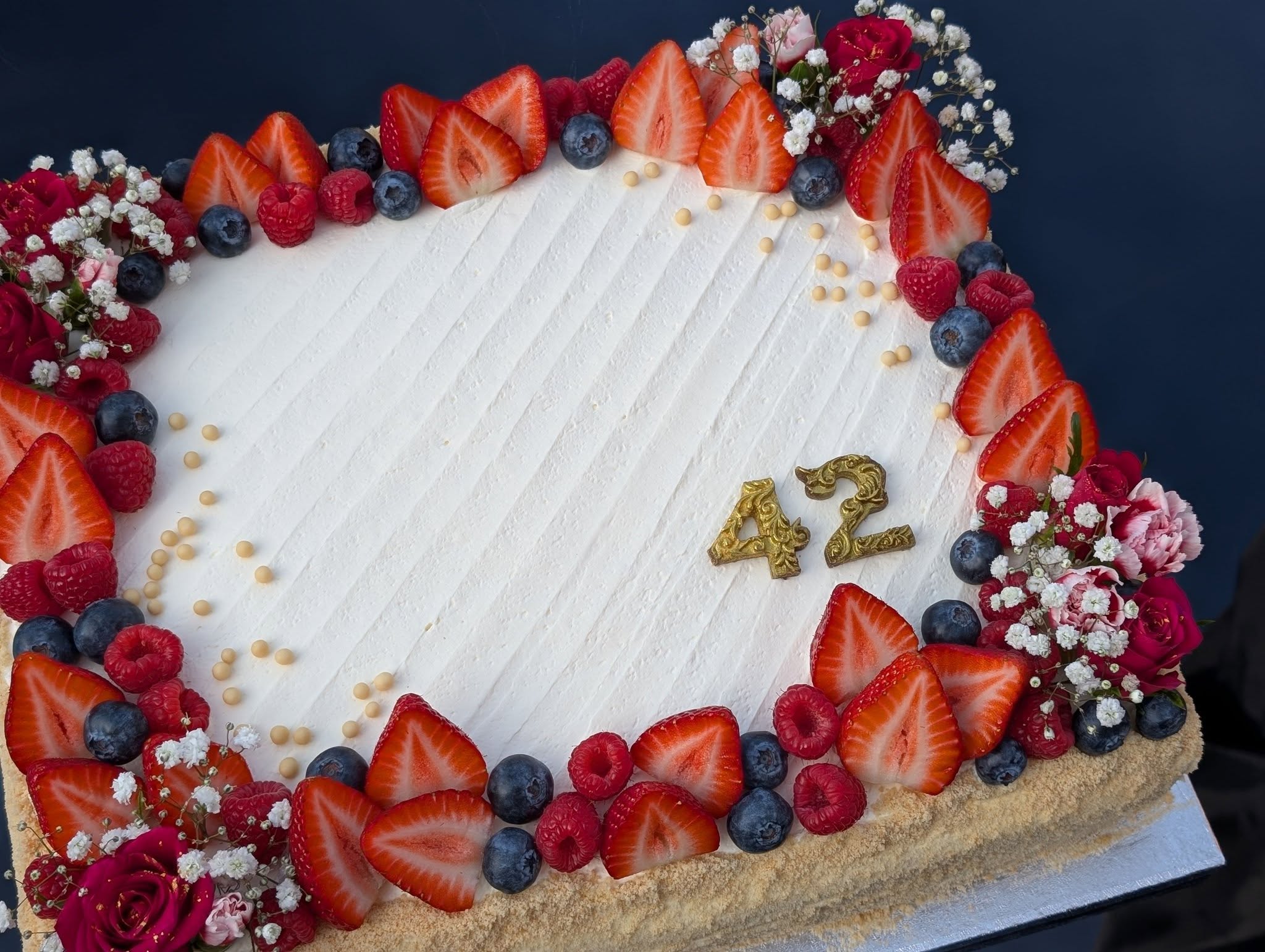 Cottage Cheese Sponge Cake